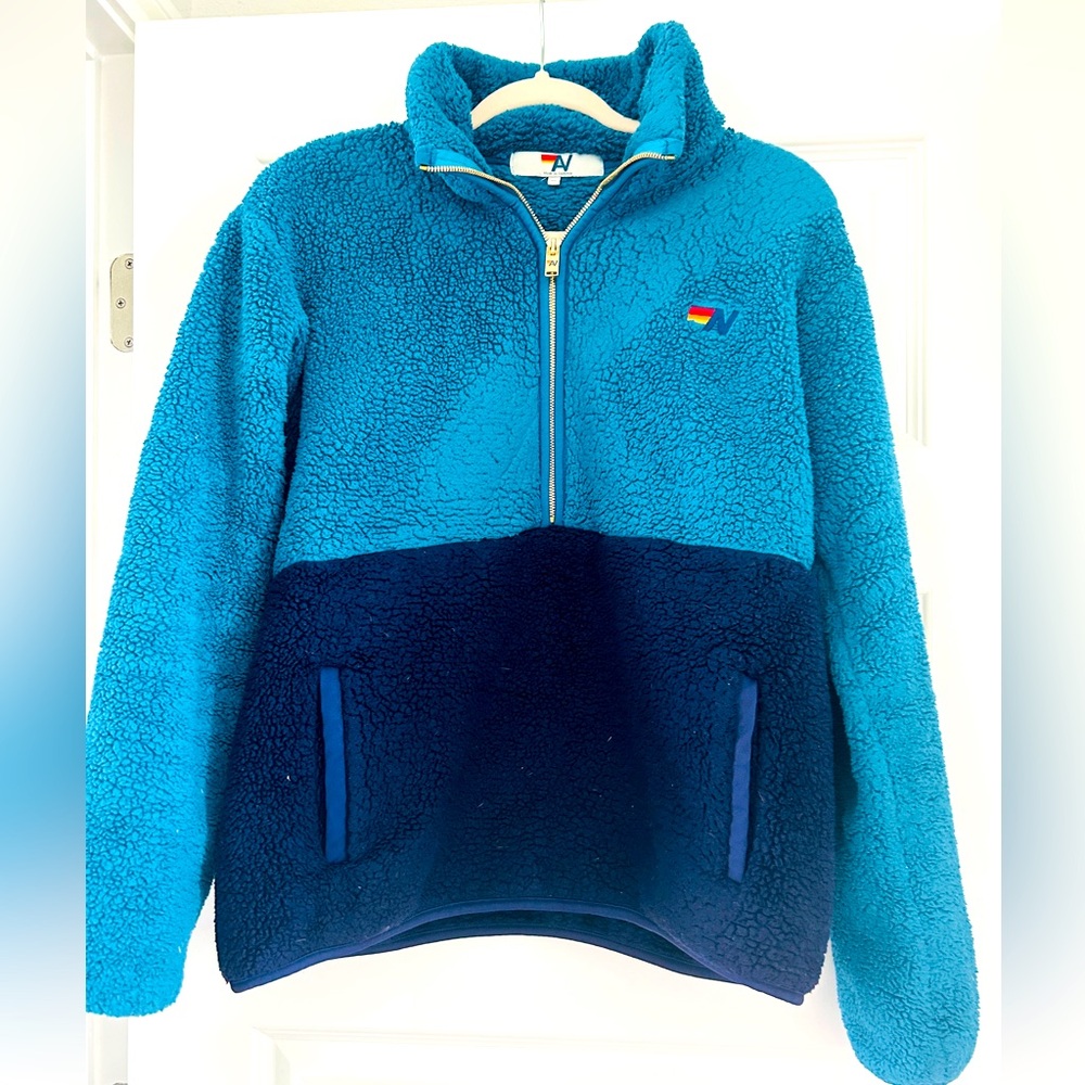 Aviator Nation Unisex 1/2 Zip Hoodie